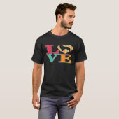 Australian Shepherd Design for Australian Shepherd T-shirt (Voorkant volledig)