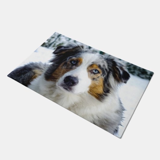 Australian Shepherd Deurmat (Schuin)