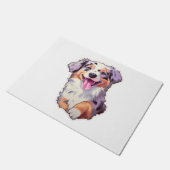 Australian Shepherd Deurmat (Schuin)