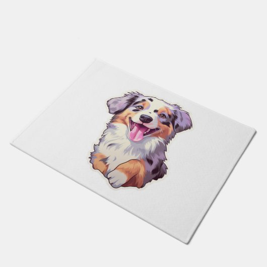 Australian Shepherd Deurmat (Schuin)