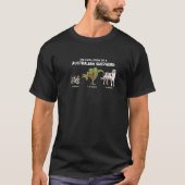 Australian Shepherd Development | Evolutie Aussie T-shirt (Voorkant)
