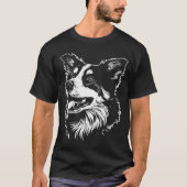 Australian Shepherd Dog [00307] T-Shirt (Voorkant)