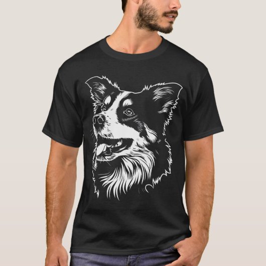 Australian Shepherd Dog [00307] T-Shirt (Voorkant)