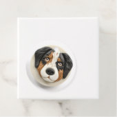 Australian Shepherd Dog 3D geïnspireerd Bedankjes Labels (In situ)