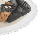 Australian Shepherd Dog 3D geïnspireerd Snijplank (Hoek)