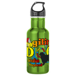 Australian Shepherd Dog Agility Waterfles