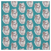 Australian Shepherd Dog Art Fabric Stof (Swatch)