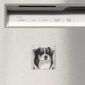 Australian Shepherd Dog Art Magnet (Insitu (Vaatwasser))