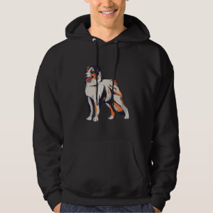 Australian Shepherd Dog Aussie Boerderij Dog Hoodie