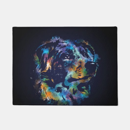 Australian Shepherd dog - Aussie Deurmat (Voorkant)