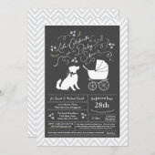 Australian Shepherd Dog Baby shower geslachtsneutr Kaart (Voorkant / Achterkant)