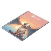 Australian Shepherd Dog bij Lake Notitieboek (Linkerzijde)