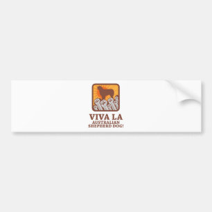 Australian Shepherd Dog Bumpersticker