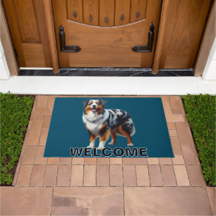 Australian Shepherd Dog Deurmat