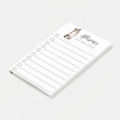 Australian Shepherd Dog, gepersonaliseerd om lijst Post-it® Notes (Schuin)
