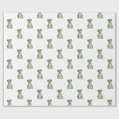 Australian Shepherd Dog Gift Wrapping Paper Cadeaupapier (Vlak)