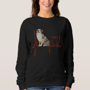 Australian Shepherd Dog Heartbeat EKG My Dogs My C Trui