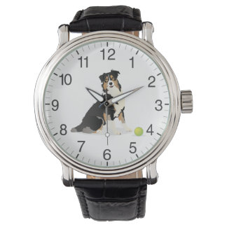 Australian Shepherd Dog Horloge