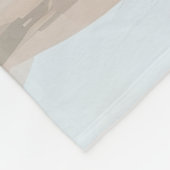 Australian Shepherd Dog in Sneeuwkerst Fleece Deken (Hoek)