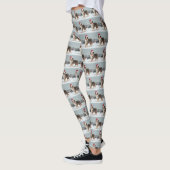 Australian Shepherd Dog in Sneeuwkerst Leggings (Links)