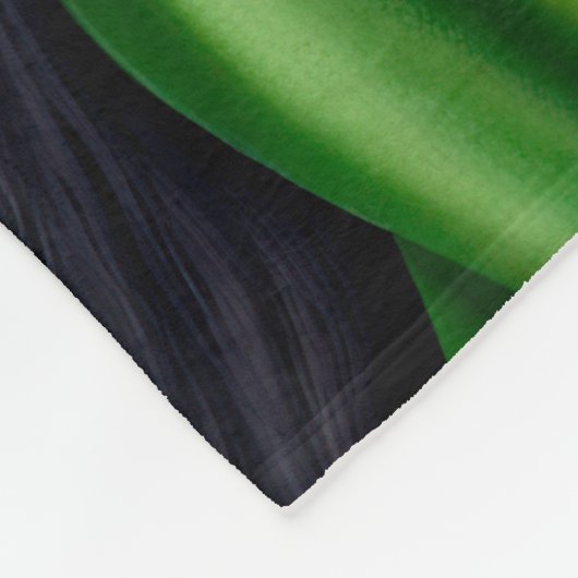 Australian Shepherd dog in St. Patrick's Day Dress Fleece Deken (Hoek)