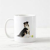 Australian Shepherd Dog Koffiemok (Links)