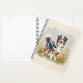 Australian Shepherd Dog Merle Long Tail Planner (Display)