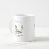 Australian Shepherd Dog | Monogram Koffiemok (Voorkant links)