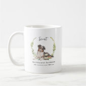 Australian Shepherd Dog | Monogram Koffiemok (Links)