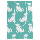 Australian Shepherd Dog Puppy Medium Cadeauzakje (Achterkant)