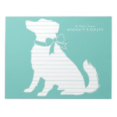 Australian Shepherd Dog Puppy Notitieblok (Voorkant)