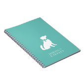 Australian Shepherd Dog Puppy Notitieboek (Rechterzijde)