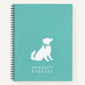 Australian Shepherd Dog Puppy Notitieboek (Voorkant)