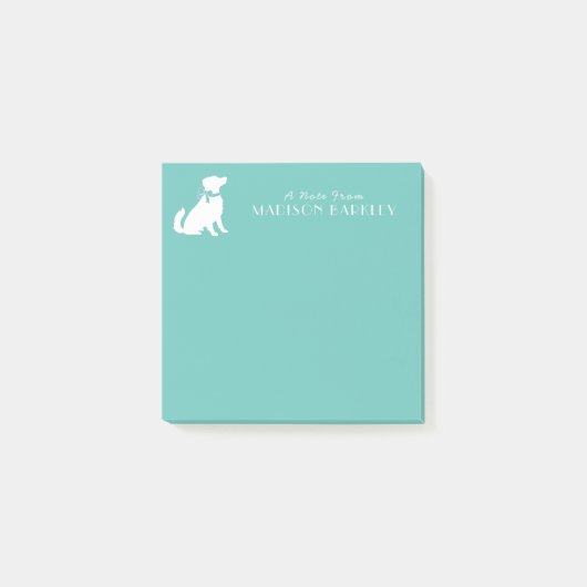 Australian Shepherd Dog Puppy Post-it® Notes (Voorkant)
