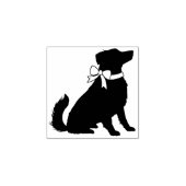 Australian Shepherd Dog Puppy Rubberstempel (Afrduk)