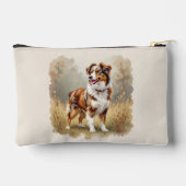 Australian Shepherd Dog Red Merle Aussie Etui (Achterkant)