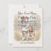 Australian Shepherd Dog Red Merle Aussie Kaart (Achterkant)