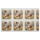 Australian Shepherd Dog Red Merle Aussie Stof (Fat Quarter)