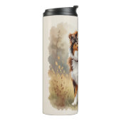 Australian Shepherd Dog Red Merle Aussie Thermosbeker (Gedraaid links)