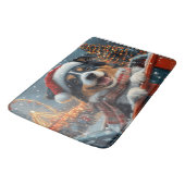 Australian Shepherd Dog Roller Onderzetter Kerst Badmat (Gekanteld)