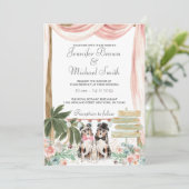 Australian Shepherd Dog Rustic Kaart (Staand voorkant)