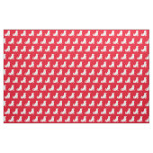 Australian Shepherd Dog Silhouette Pet Aussie Red Stof (Fat Quarter)