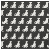 Australian Shepherd Dog Silhouette Pet Aussie Stof (Swatch)