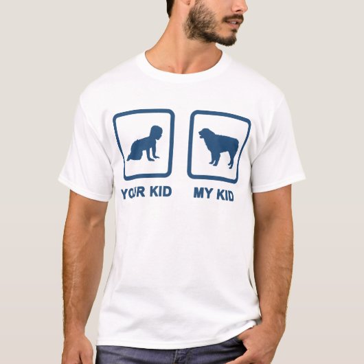 Australian Shepherd Dog T-shirt (Voorkant)