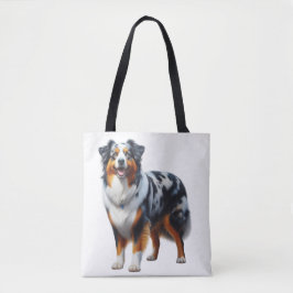 Australian Shepherd Dog Tote Bag