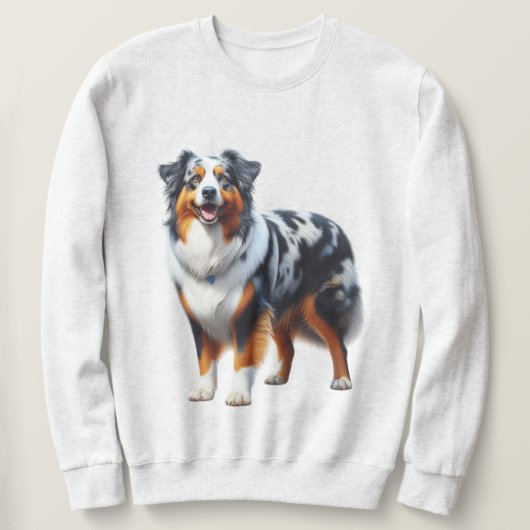 Australian Shepherd Dog Trui (Design voorkant)