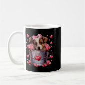 Australian Shepherd Dog Valentines Puppy Love Hear Koffiemok (Links)