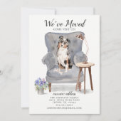 Australian Shepherd Dog | Verplaatsingsaankondigin Aankondiging (Voorkant)