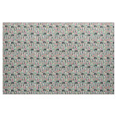 Australian Shepherd driekleurige  floralen Stof (Fat Quarter)