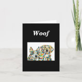 Australian Shepherd en Plott Hound Blank Kaart (Voorkant)